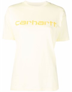 Футболка из органического хлопка с логотипом Carhartt wip