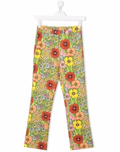 Прямые брюки с цветочным принтом John richmond junior