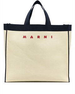 Сумка тоут с логотипом Marni