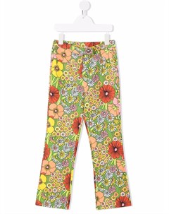 Прямые брюки с цветочным принтом John richmond junior