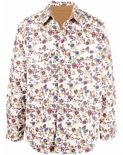 Куртка рубашка с цветочным принтом Isabel marant