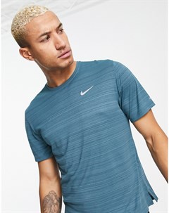 Синяя футболка Miler Dri FIT Nike running