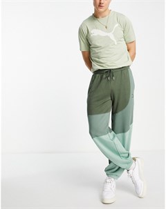 Зеленые спортивные штаны Convey Puma