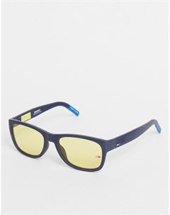 Солнцезащитные очки унисекс в синей оправе 0025 S Tommy jeans