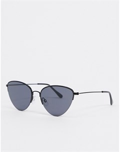 Черные солнцезащитные очки Topshop