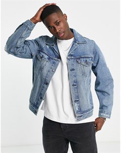Синяя выбеленная джинсовая куртка в винтажном стиле Levi's®