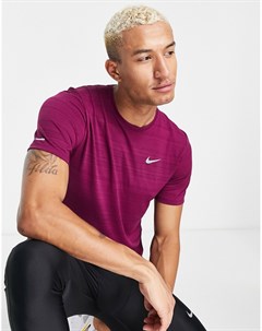 Фиолетовая футболка Miler Dri FIT Nike running