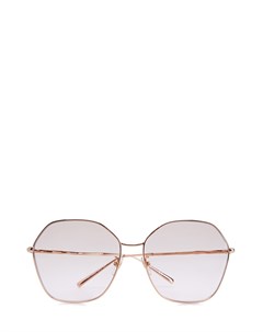 Очки в графической оправе с мерцающими стразами на дужках Givenchy (sunglasses)
