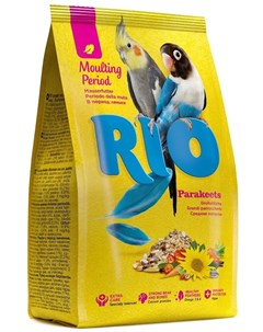 Корм для средних попугаев рацион в период линьки 500гр Rio