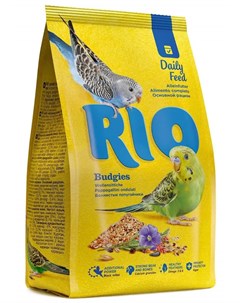 Корм для волнистых попугайчиков основной рацион 500гр Rio
