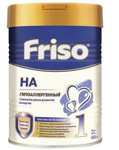 Смесь сухая гипоаллергенная 1 Гипоаллергенный 1 с DHA ARA 400гр Friso