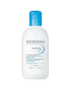 Увлажняющее молочко для очищения сухой и обезвоженной кожи 250 мл Hydrabio Bioderma