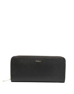 Кошелек с круговой молнией и логотипом Furla