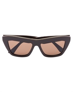 Солнцезащитные очки Angle в оправе кошачий глаз Bottega veneta eyewear