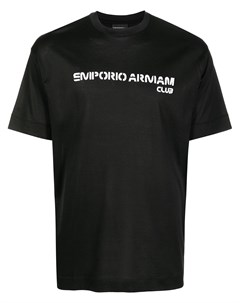 Футболка с логотипом Emporio armani