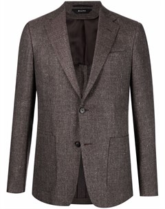 Однобортный пиджак строгого кроя Z zegna