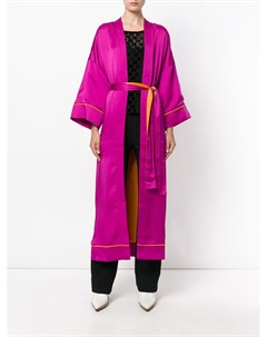 Iil7 кардиган кимоно с завязкой на поясе один размер розовый Iil7