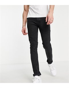 Узкие джинсы выбеленного черного цвета Tall French connection
