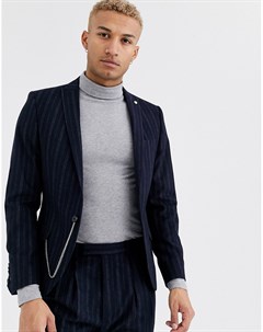 Супероблегающий пиджак в полоску Twisted tailor