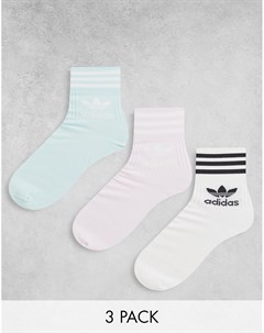 Набор из 3 пар носков разных цветов 80 s Aerobic Adidas originals