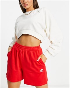 Красные базовые шорты Adidas originals