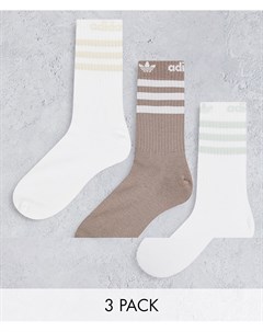 Набор из 3 пар носков разного цвета Trefoil Linear Adidas originals