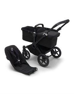 Коляска 2 в1 Donkey 5 base Black Midnight black Bugaboo