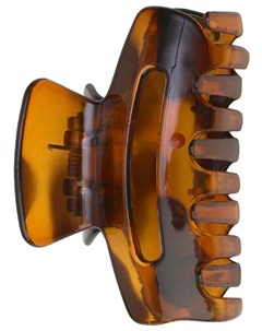 Заколка краб классическая 6 см коричневая Beter