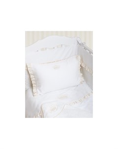 Комплект постельного белья queen белый 100x140 см Luxberry