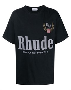 Футболка с логотипом Rhude