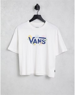 Белая футболка Boo Kay Vans
