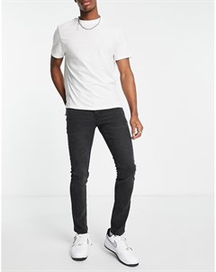 Узкие джинсы выбеленного черного цвета French connection