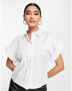 Кремовая рубашка с рукавами кимоно Closet london