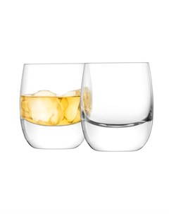 Набор стаканов для виски bar прозрачный 8x10x8 см Lsa international