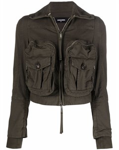 Укороченная куртка с карманами карго Dsquared2