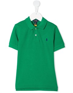 Рубашка поло с вышитым логотипом Ralph lauren kids