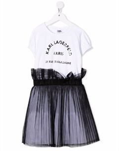 Нарядные платья для девочек 2 12 лет Karl lagerfeld kids