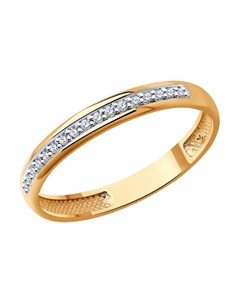 Кольцо из золота с бриллиантами Sokolov diamonds