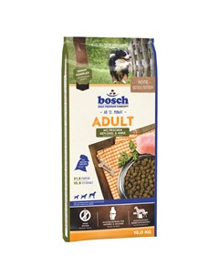 Корм для собак Adult птица с просом сух 15кг Bosch
