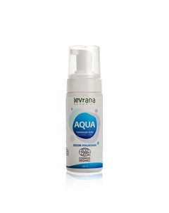 Пенка для лица Aqua с гиалуроновой кислотой 150мл Levrana