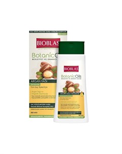Шампунь для волос Botanic Oils с аргановым маслом 360мл Bioblas