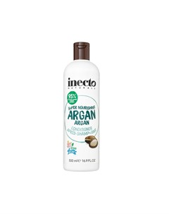 Кондиционер Argan с аргановым маслом для придания блеска волосам 500мл Inecto