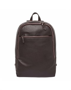 Кожаный мужской рюкзак для ноутбука Faber Brown Lakestone
