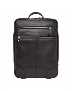 Мужской кожаный рюкзак для ноутбука Salmons Black Lakestone