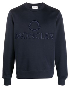 Толстовка с тисненым логотипом Moncler