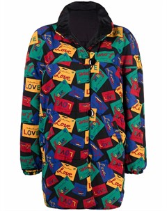Двусторонняя куртка 2000 х годов с принтом Love Yves saint laurent pre-owned