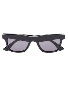 Солнцезащитные очки трапециевидной формы Bottega veneta eyewear