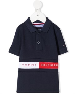 Рубашка поло с логотипом Tommy hilfiger junior