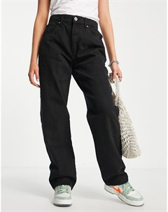 Черные свободные прямые джинсы Cotton:on