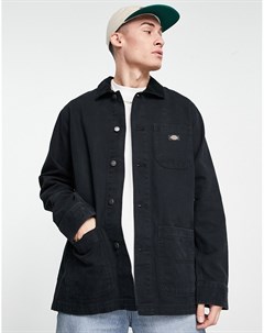 Черная парусиновая куртка Duck Dickies